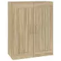 Mobile a Parete Rovere Sonoma 69,5x32,5x90cm Legno Multistrato