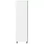 Armadio per Frigo Rovere Fumo 60x57x207 cm in Legno Multistrato