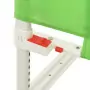 Sponda Letto di Sicurezza per Bambini Verde 120x25 cm Tessuto