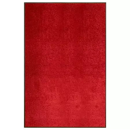 Zerbino Lavabile Rosso 120x180 cm