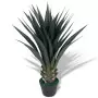 Yucca Pianta Artificiale con Vaso 85 cm Verde