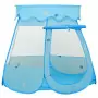 Tenda da Gioco per Bambini Blu con 250 Palline 102x102x82 cm