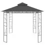 Gazebo 4x3x2,7 m Antracite 160 g/m²