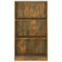 Libreria Rovere Fumo 60x24x109 cm in Legno Multistrato