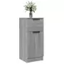 Credenza Grigio Sonoma 30x30x70 cm in Legno Multistrato