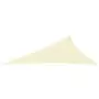 Parasole a Vela Oxford Triangolare 3x4x5 m Crema