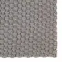 Tappeto Rettangolare Grigio 160x230 cm in Cotone