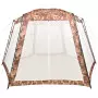 Tenda per Piscina in Tessuto 500x433x250 cm Mimetica