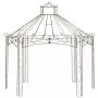 Padiglione da Giardino Marrone Anticato 400x258x378 cm in Ferro