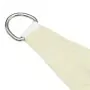 Parasole a Vela in Tela Oxford a Trapezio 2/4x3 m Crema