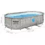 Bestway Set Piscina Power Steel 427x250x100 cm