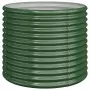 Vaso da Giardino Acciaio Verniciato a Polvere 80x80x68 cm Verde