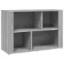 Credenza Grigio Sonoma 80x30x54 cm in Legno Multistrato