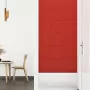 Pannelli Murali 12 pz Rosso Vino 30x30 cm Similpelle 1,08 m²