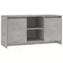 Mobile Porta TV Grigio Cemento 102x37,5x52,5 cm in Truciolato