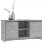 Mobile Porta TV Grigio Cemento 102x37,5x52,5 cm in Truciolato