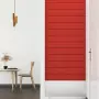 Pannelli Murali 12 pz Rosso Vino 90x15 cm in Similpelle 1,62 m²