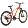 Mountain Bike 21 Speed 27,5" Ruote 38 cm Rosso