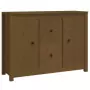 Credenza Miele 100x35x74 cm in Legno Massello di Pino