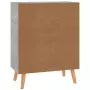 Credenza Grigio Cemento 60x30x72 cm in Truciolato