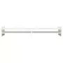 Supporto per Monitor Bianco 100x27x15 cm Legno Massello di Pino