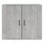 Credenza Grigio Cemento 80x33x70 cm in Legno Multistrato