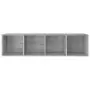 Libreria/Mobile TV Grigio Sonoma 36x30x143 cm Legno Multistrato