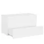 Mobile Sottolavabo Bianco 80x38,5x45 cm in Truciolato