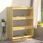 Libreria/Divisorio 80x35x103 cm in Legno Massello di Pino