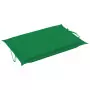 Cuscino per Lettino Prendisole Verde 186x58x3 cm