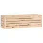 Contenitore Portaoggetti 109x36,5x33 cm Legno Massello Pino