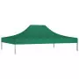 Tetto per Tendone per Feste 4x3 m Verde 270 g/m²