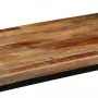 Tavolo Consolle in Legno di Teak Rigenerato 90x30x76 cm