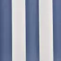 Tendone Parasole in Tela Blu e Bianco 450x300 cm