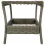 Tavolo da Giardino Marrone 45x45x46,5 cm in Polyrattan