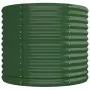 Vaso da Giardino Acciaio Verniciato a Polvere 296x80x68cm Verde