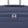 3 pz Set di Valigie Trolley Morbide Blu Marino