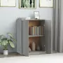 Credenza Grigio Sonoma 60x30x75 cm in Legno Multistrato