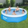 Bestway Set per Piscina Gonfiabile Fast Rotonda 305x76 cm 57266