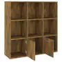 Libreria Rovere Fumo 98x30x98 cm