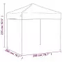 Tenda per Feste Pieghevole Antracite 2x2 m