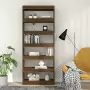 Libreria/Divisorio Rovere Marrone 80x30x198 cm in Truciolato