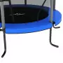 Set Trampolino con Rete di Sicurezza Rotondo 140x160 cm Blue