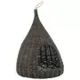 Cesta per Gatti Cuscino Grigio 40x60cm Teepee Salice Naturale