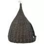 Cesta per Gatti Cuscino Grigio 40x60cm Teepee Salice Naturale