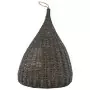 Cesta per Gatti Cuscino Grigio 40x60cm Teepee Salice Naturale