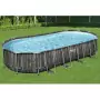 Bestway Set Piscina Ovale 7,32x3,66x1,22 m