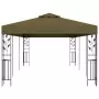 Gazebo 6x3 m Grigio Talpa 180 g/m²