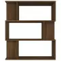 Libreria/Divisorio Rovere Marrone 80x24x96 cm Legno Multistrato