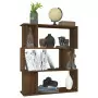 Libreria/Divisorio Rovere Marrone 80x24x96 cm Legno Multistrato